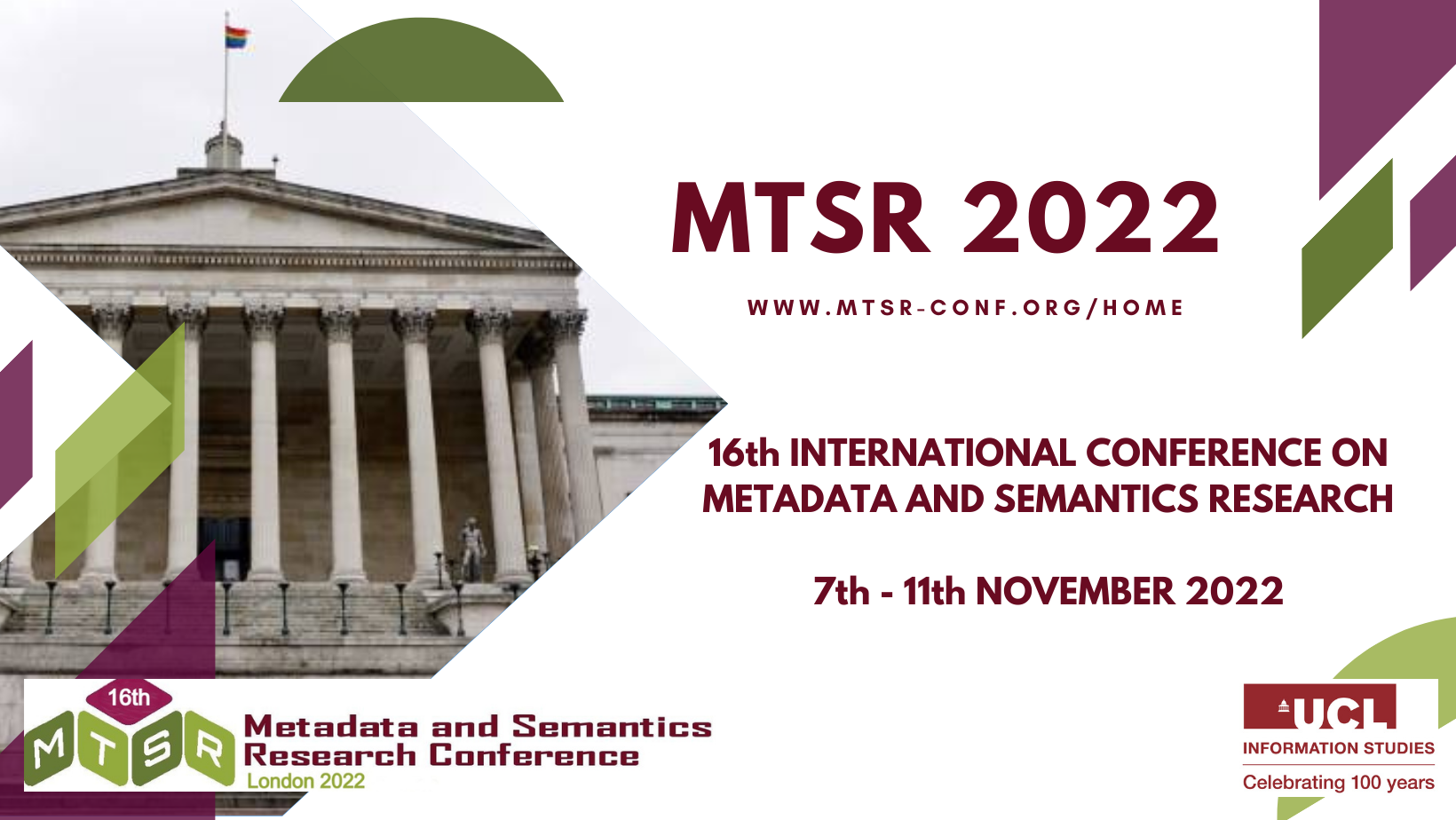 16th International Conference on Metadata and Semantics Research