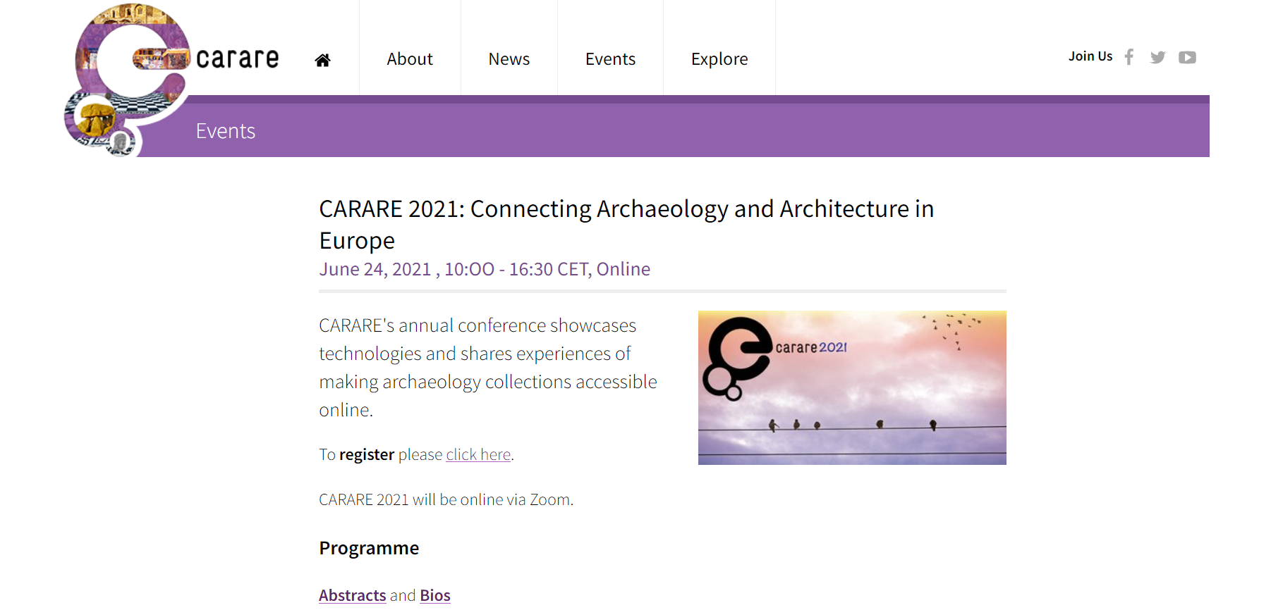 CARARE 2021: Connecting Archaeology and Architecture in Europe. Presentation: â€œDigital 3D Documentation of Cypriot Cultural Heritage Monuments and Sites