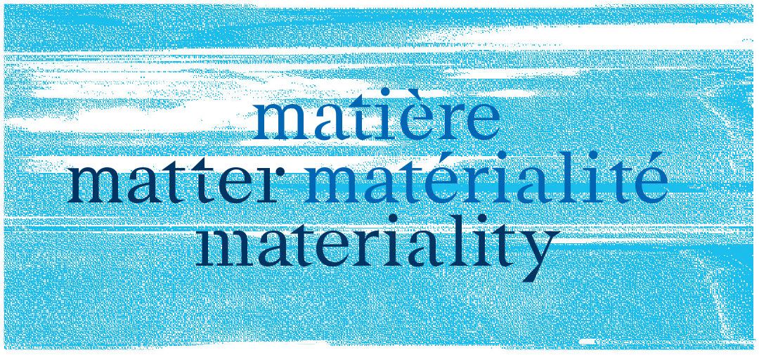 36th CIHA World Congress: Matter Materiality