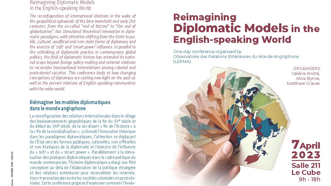 Reimagining Diplomatic Models in the English – speaking World