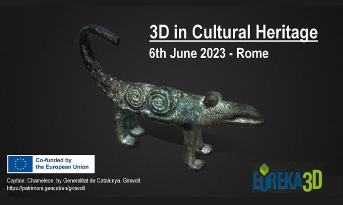 3D in Cultural Heritage, EUreka3D event in Rome