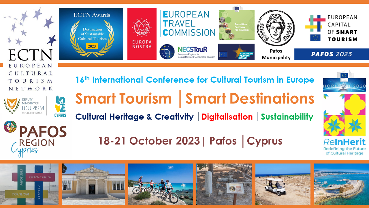 The 16th International Conference for Cultural Tourism in Europe